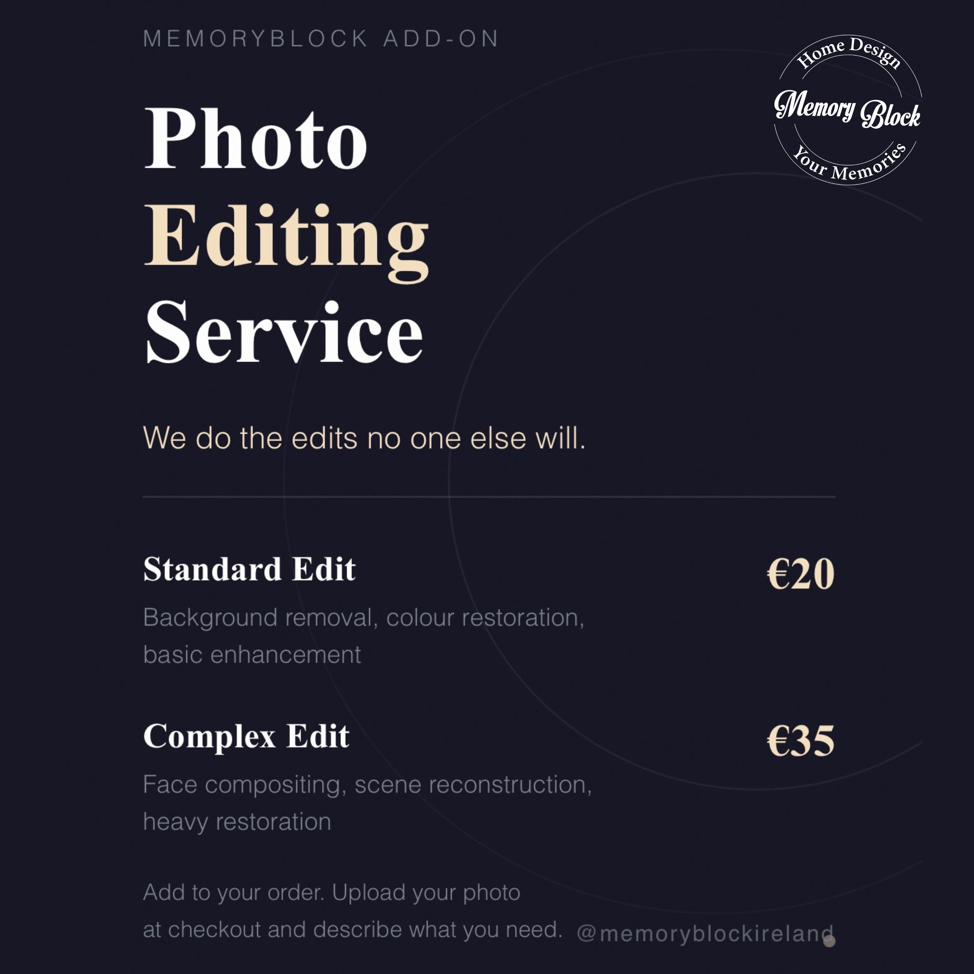 Photo Editing Service